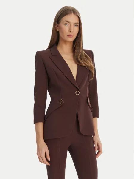 Elisabetta Franchi Sacou maro