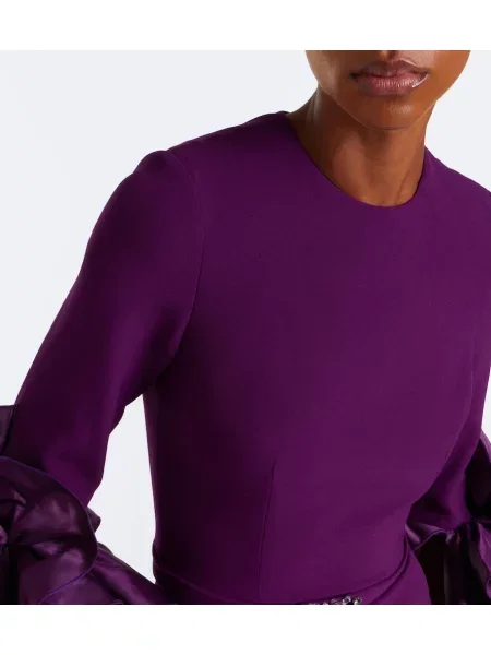 Cu centură rochie Safiyaa violet