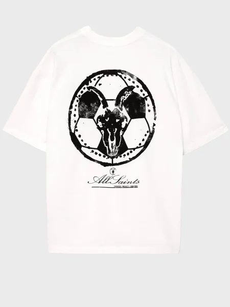 Футболка Allsaints біла