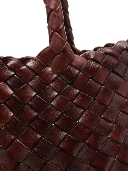 Geanta de piele Dragon Diffusion din piele maro