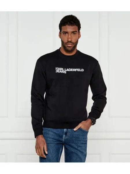 Karl Lagerfeld Jeans Bluza | Regular Fit negru