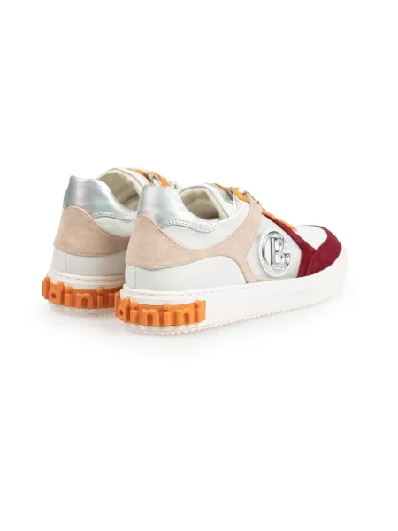 Sneakersy Baldinini skórzane czerwone