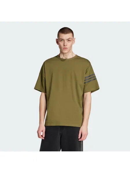 ADIDAS ORIGINALS Tricou Neuclassics marin / oliv albastru