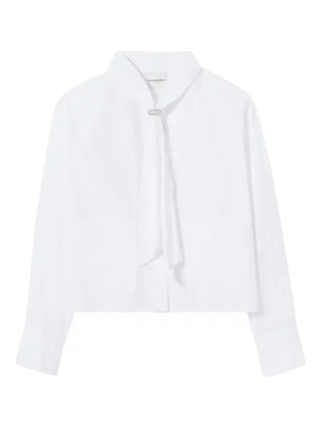 Koszula Claudie Pierlot z kokardką biała