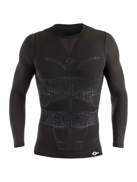Lung tricou Floky cu mâneci lungi negru