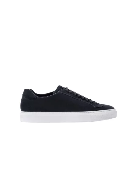 Sneakersy Scarosso zamszowe niebieskie