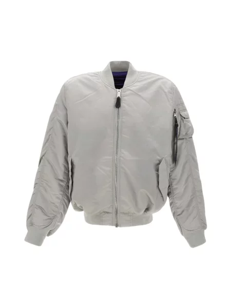 Kurtka bomber Alpha Industries szary