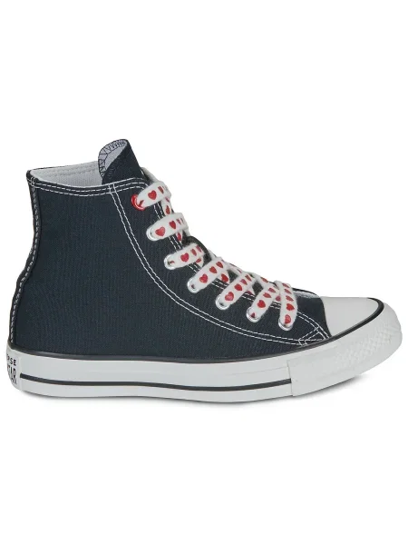 Členkové topánky Converse čierna