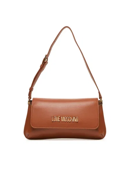 Kabelka LOVE MOSCHINO hnedá