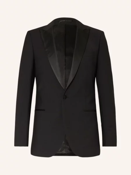 Reiss Marynarka Smokingowa Poker Modern Fit schwarz czarna