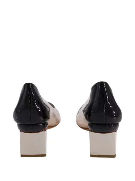 Pantofi cu toc Nicholas Kirkwood alb