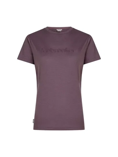ICEBREAKER Tricou Stitchlin mov vânătă