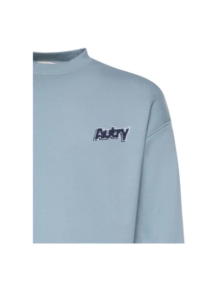 Bluza Autry z nadrukiem niebieska