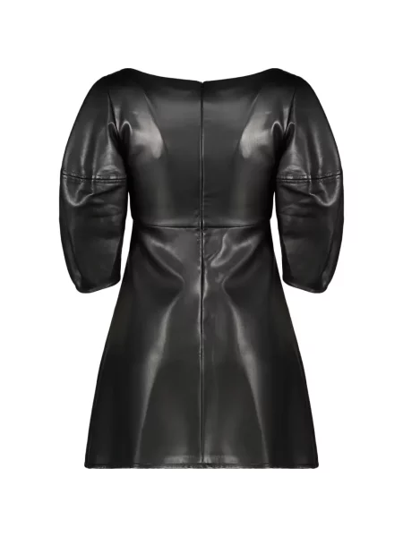 Rochie mini Ellery evazată negru