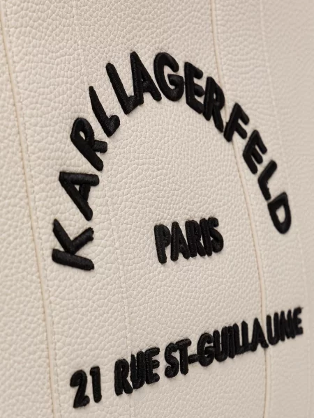 Кожаная сумка шоппер Karl Lagerfeld