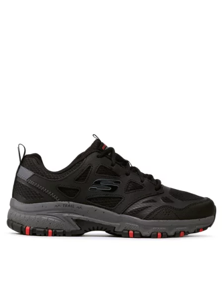 Skechers Παπούτσια πεζοπορίας Hillcrest μαύρο
