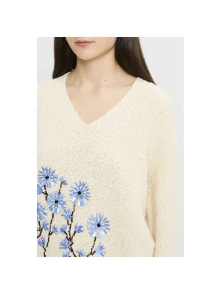 Sweter Semicouture beżowy