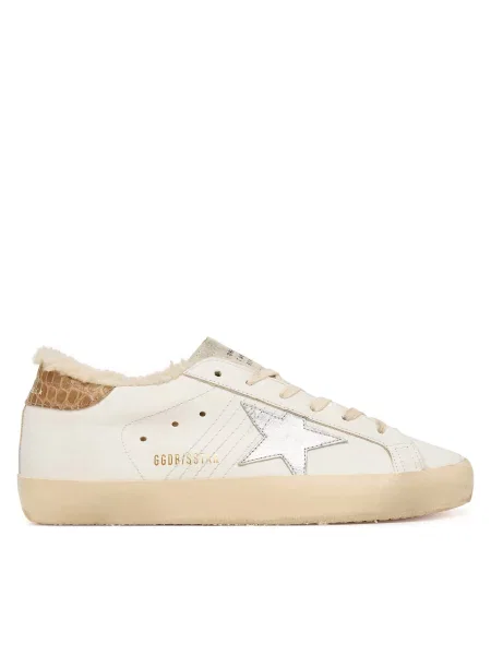 Снікерcи Golden Goose Super-Star Classic With List білий