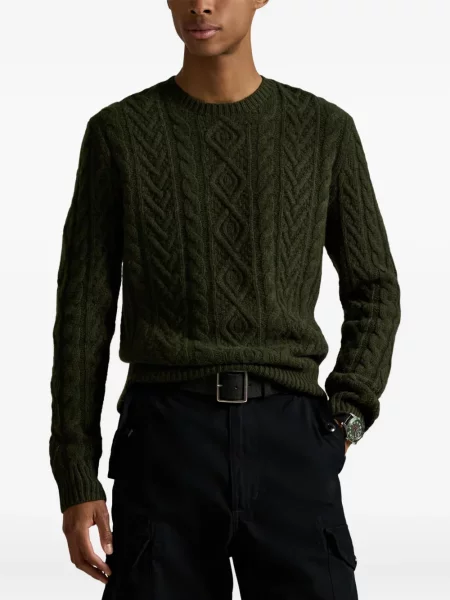 Ριγέ polo Polo Ralph Lauren με κουκούλα με αυτόγραφο λευκό