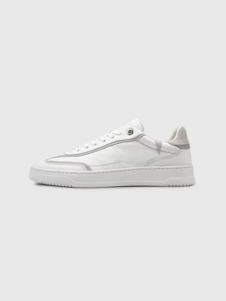Sneakerși Dutch'd alb