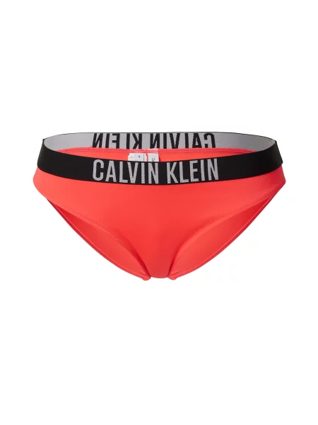 Maudymosi kostiumėlis Calvin Klein Swimwear raudona