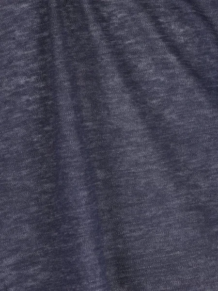 Lněné tričko Zegna modré
