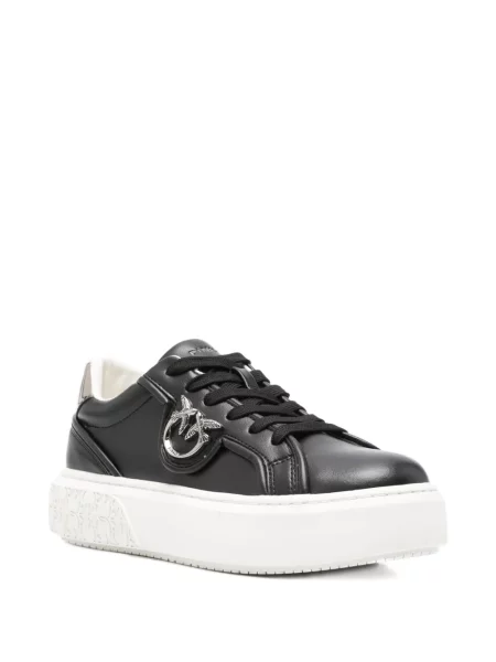 Sneakerși Pinko cu platformă negru