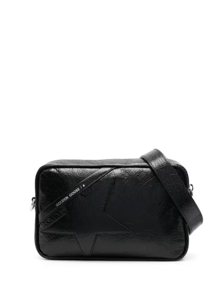 Geantă Golden Goose din piele negru