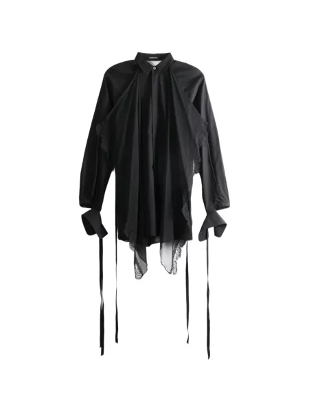 Košulja Ann Demeulemeester s čipkom crna