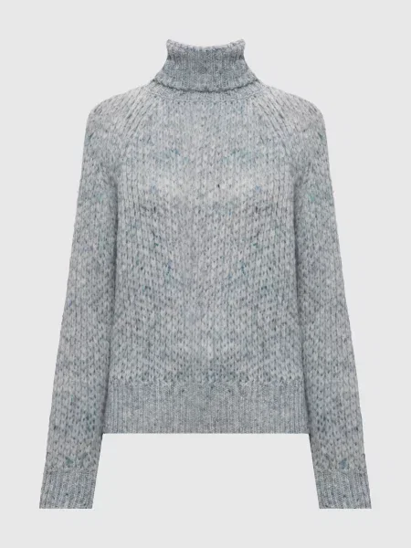 Свитер Ermanno Scervino Life из альпаки голубой