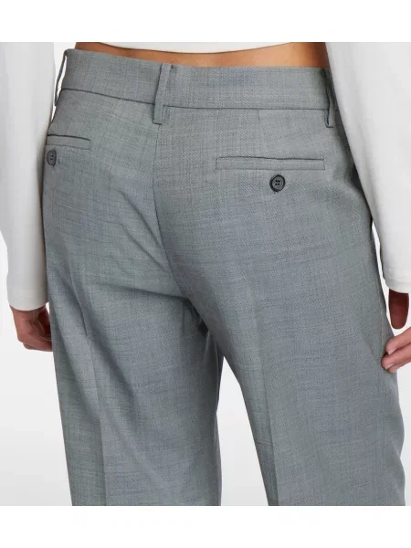 Pantaloni Magda Butrym de lână gri