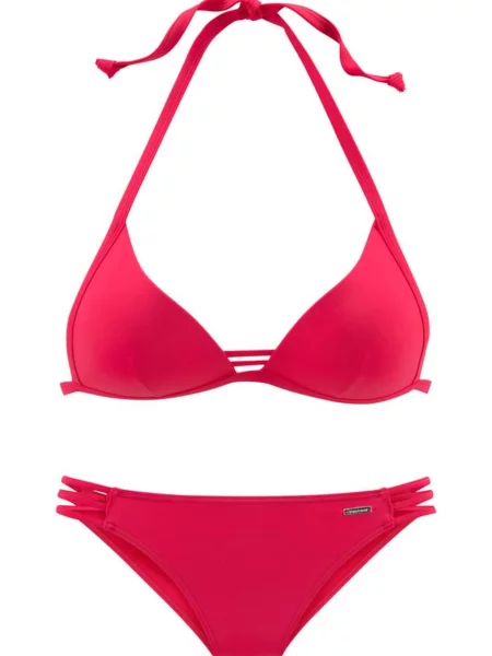 BRUNO BANANI Costum de baie două piese roșu
