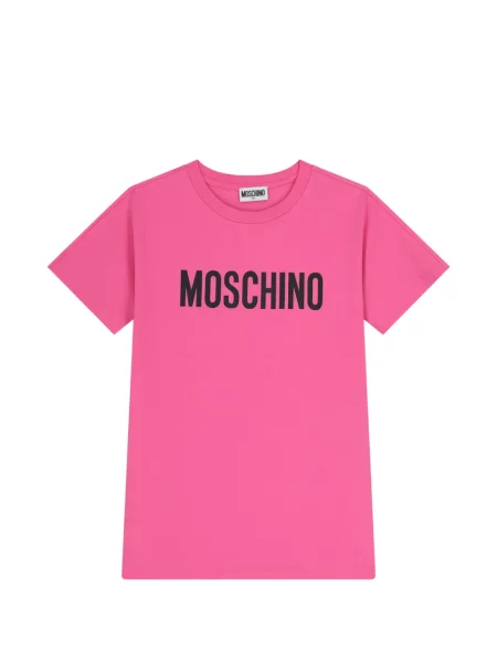 Koszulka dziecięca Moschino różowa