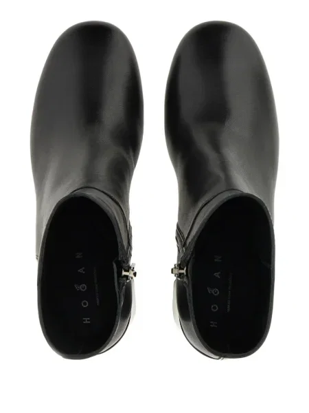Botine Hogan din piele negru