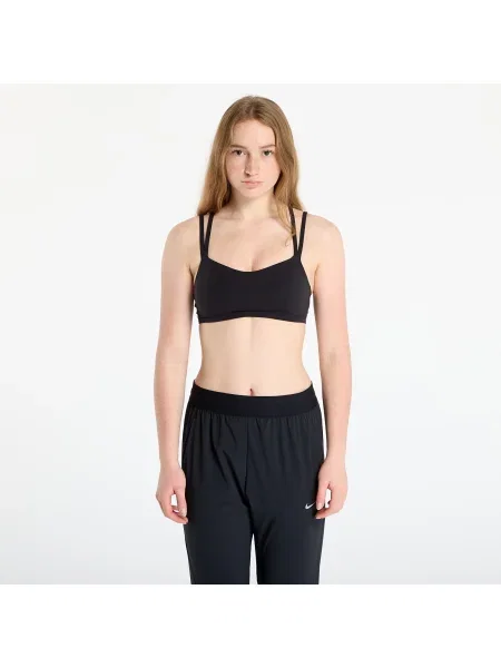 Утепленный бюстгальтер Nike с ремешками черный