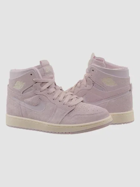 Замшевые кроссовки Jordan Air Jordan 1 розовые