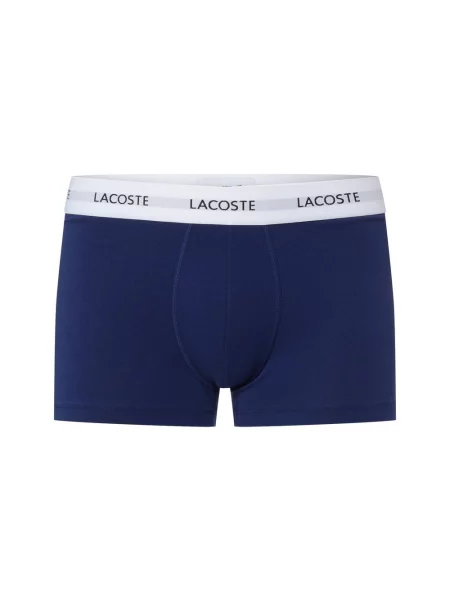 Lacoste Bokserki w Mężczyźni jednolity M niebieski