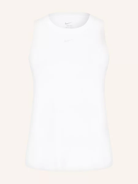 Tréninkové tílko Nike One Classic Dri-Fit bílá/černá bílé