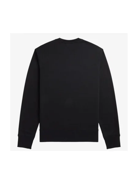 Hanorac Fred Perry cu broderie negru