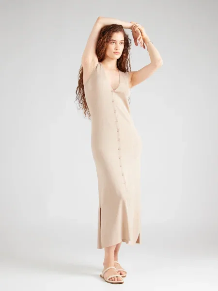 ABOUT YOU x Toni Garrn Rochie tricotat Hanna' bej