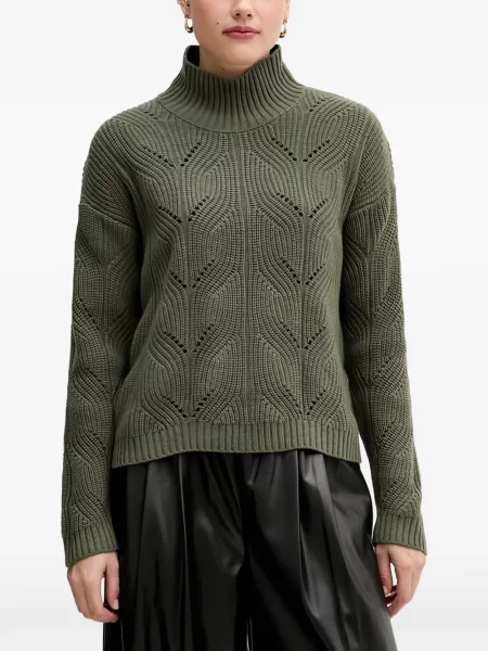 Pulover Benetton ajurat verde