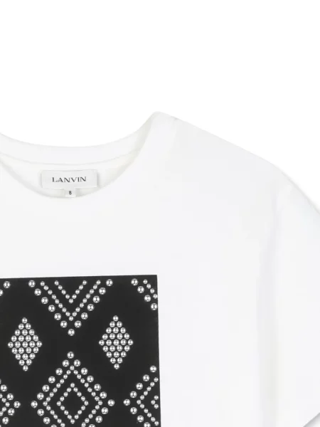 Koszulka dziecięca Lanvin Enfant biała