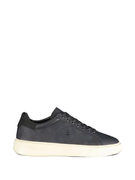 Sneakerși Blauer cu autograf albastru