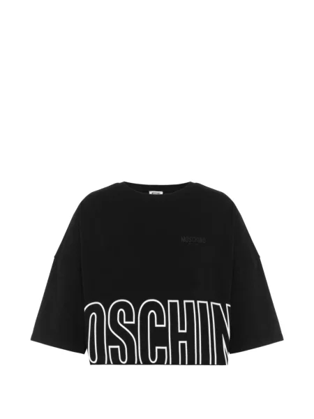 Tricou Moschino cu imagine negru