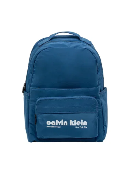 Calvin Klein Jeans Ruksak Ckj Graphic Ck Multi Funct Backp Tmavomodrá modrá