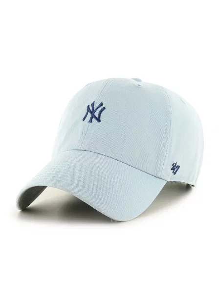 Шапка 47 brand New York Yankees с апликация бяло