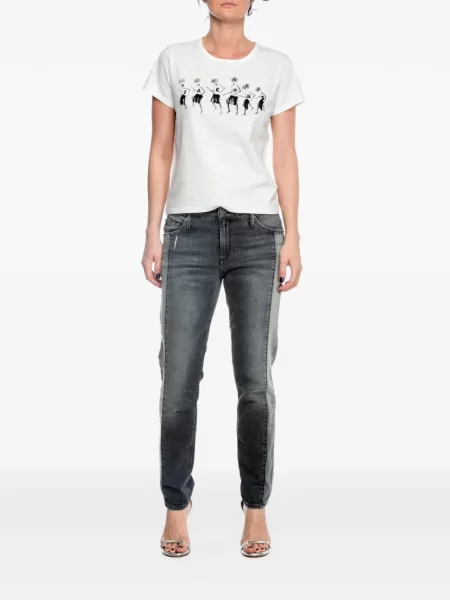 Κοκαλιάρης skinny τζιν Black Orchid μαύρο