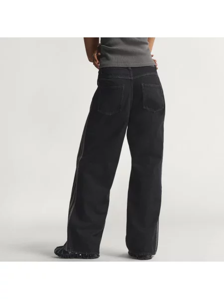 SPODNIE FIREBIRDTRACK PANT DENIM czarne