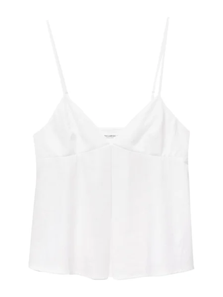 Top Pull&bear bílý
