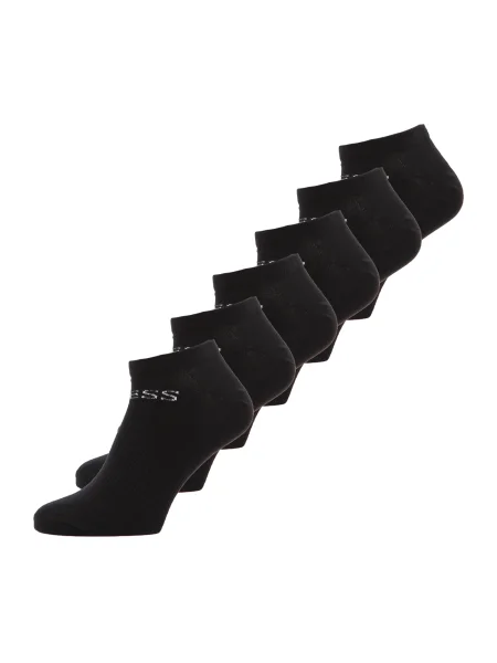 GUESS Șosete negru alb